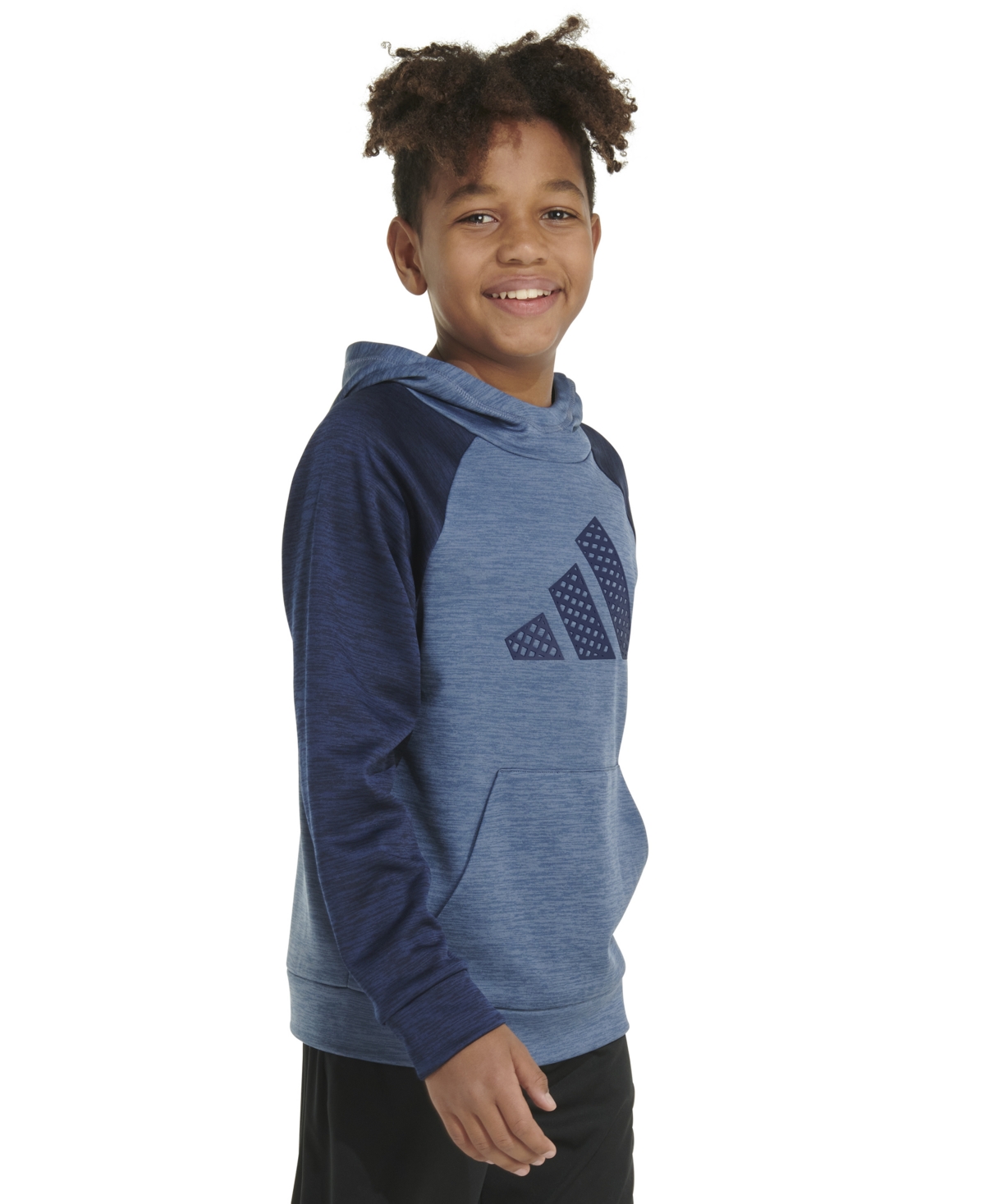 adidas Big Boys Long-Sleeve Game & Go Pullover Hoodie