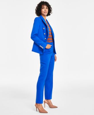 Tahari ASL Women's One Button Double Breasted Blazer