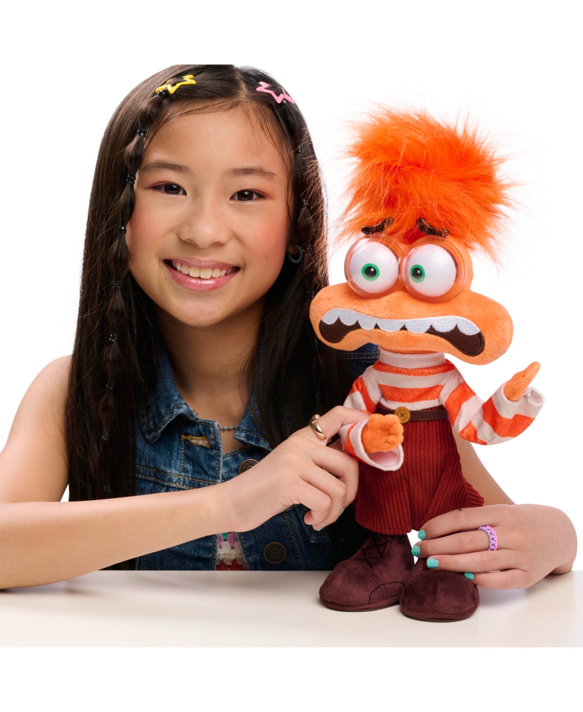 Inside Out 2 Shaking With Anxiety Plush Toy In Purple