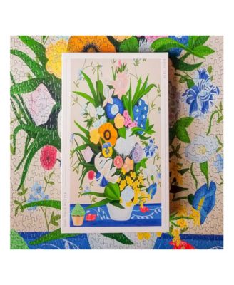 Bouquet with Cupcake Dessert Puzzle