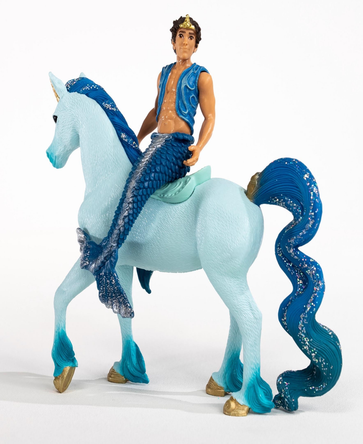 Schleich Bayala Aryon On Unicorn Figurine Playset In Multi