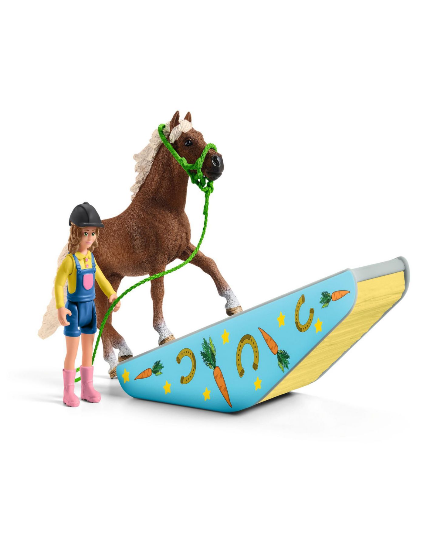 Детский игровой набор Schleich Farm World Pony Agility Training 10-Piece Playset, Ages 3+ — фото 4
