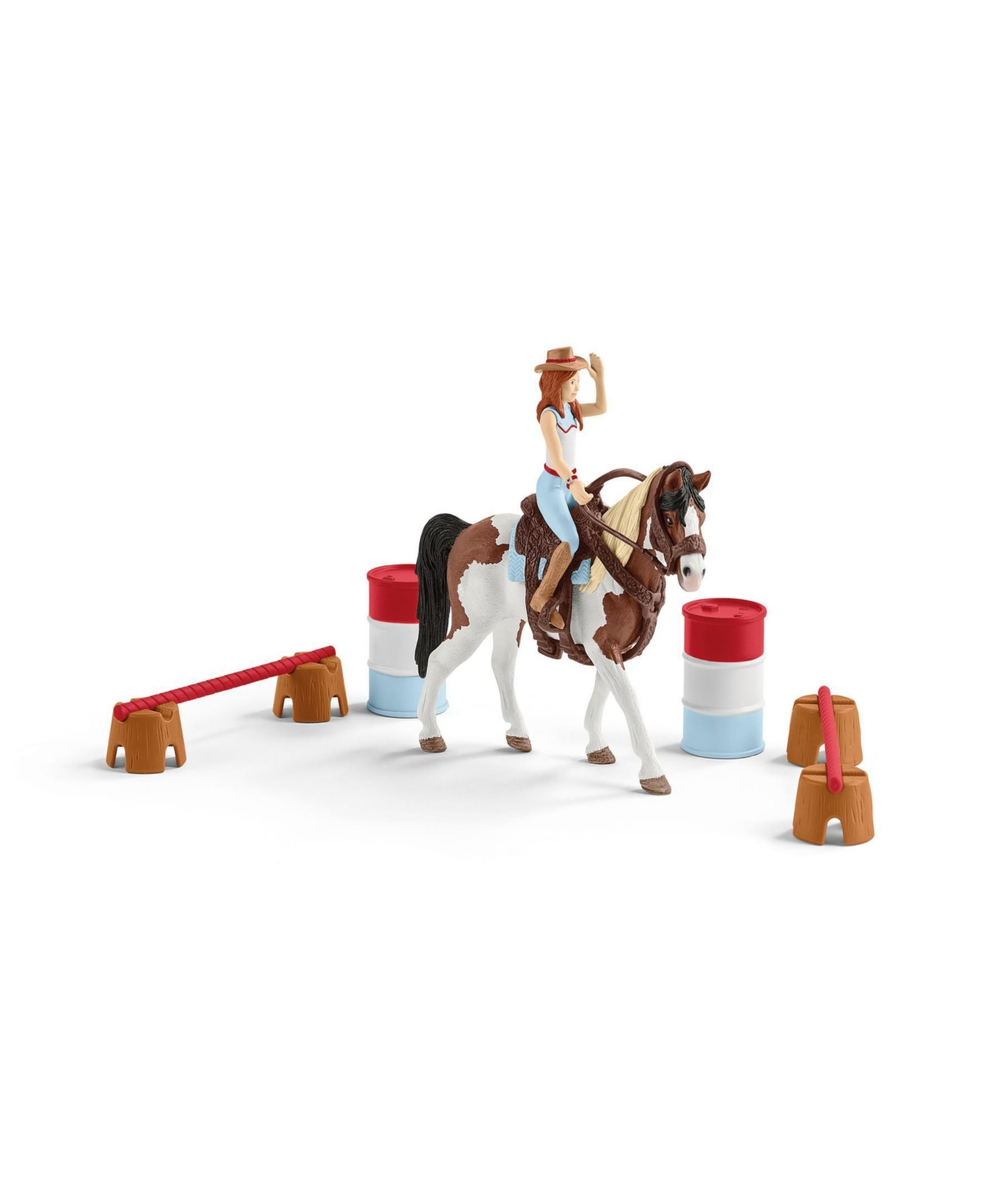 Schleich Horse Club Hannah's Western Riding Set Playset In Multi