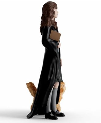 Wizarding World of Harry Potter 2-Piece Set: Hermoine Crookshanks Figurines