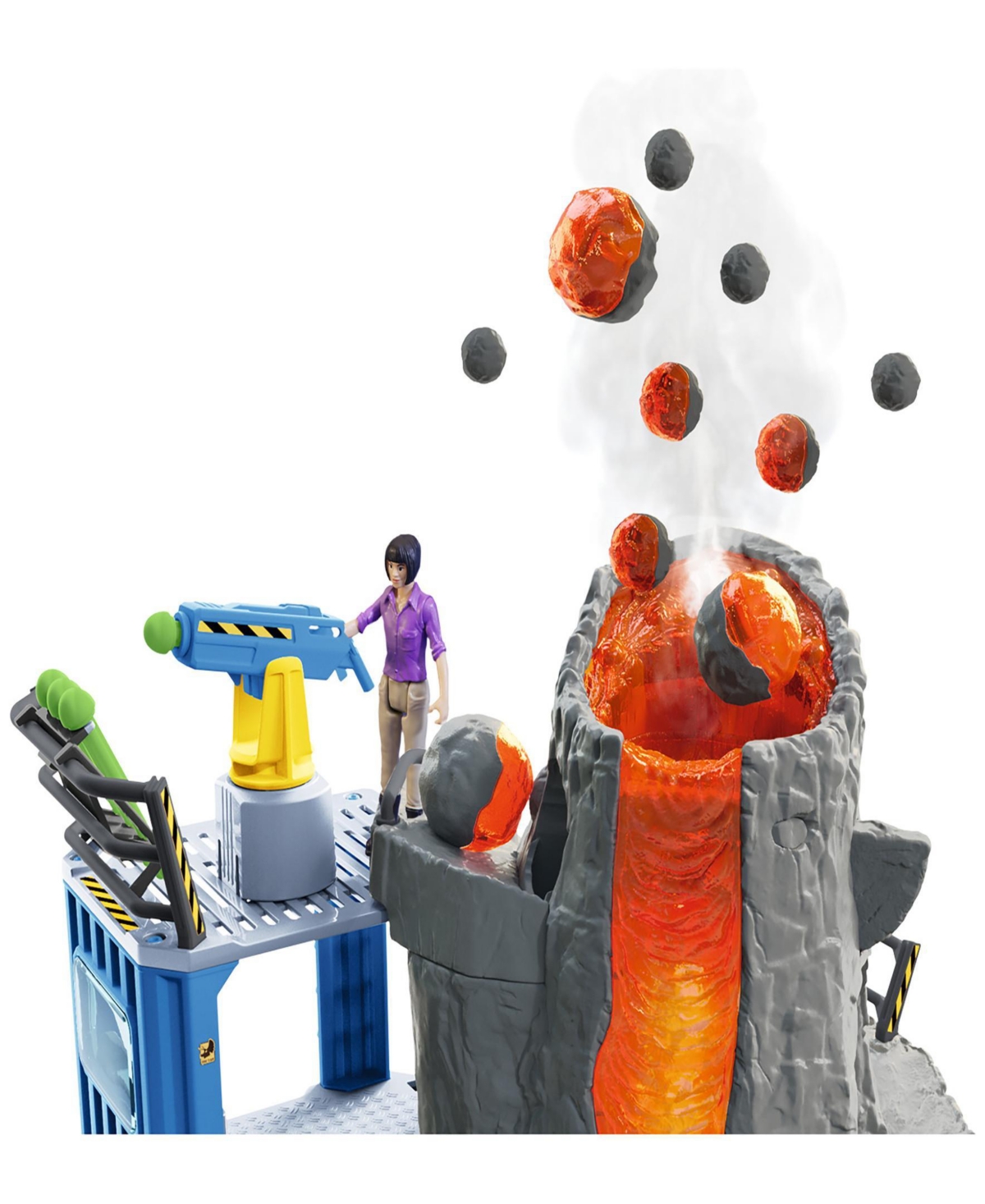Schleich Dinosaurs Volcano Expedition Base Camp Playset In Multi