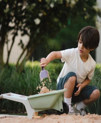 Green Garden Wheelbarrow Playset