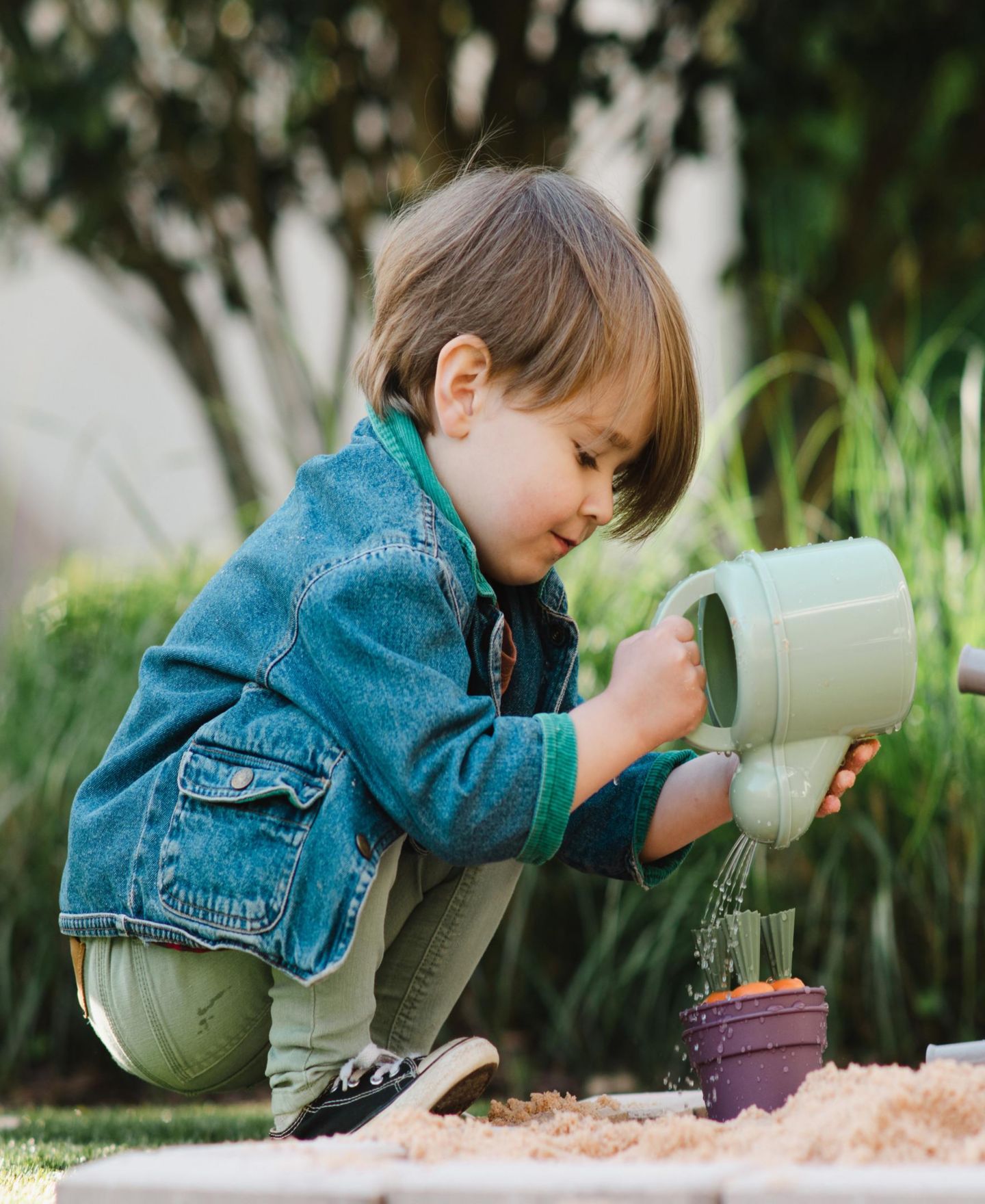 Детский игровой набор Dantoy Green Garden Planting 11-Piece Playset, Ages 2+ — фото 5