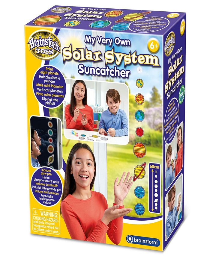Brainstorm Toys My Very Own Solar System Sun Catcher Craft Kit Macy's
