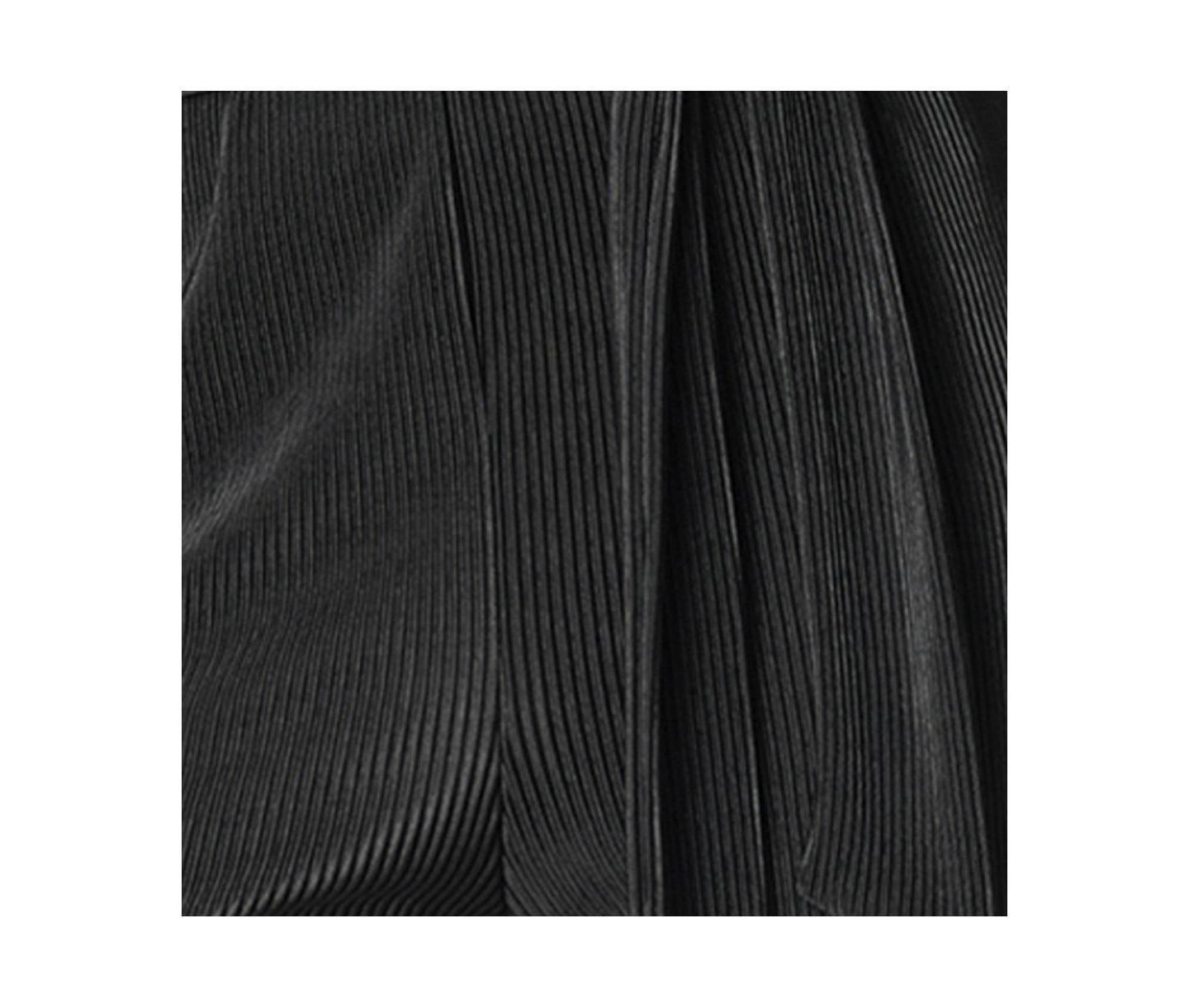 Женский комбинезон Bebe Plisse Culotte Jumpsuit, Blue, XLarge, цвет: Чёрный — фото 4