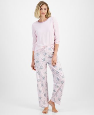 Women's 2-Pc. Long-Sleeve Pajamas Set, Created for Macy's