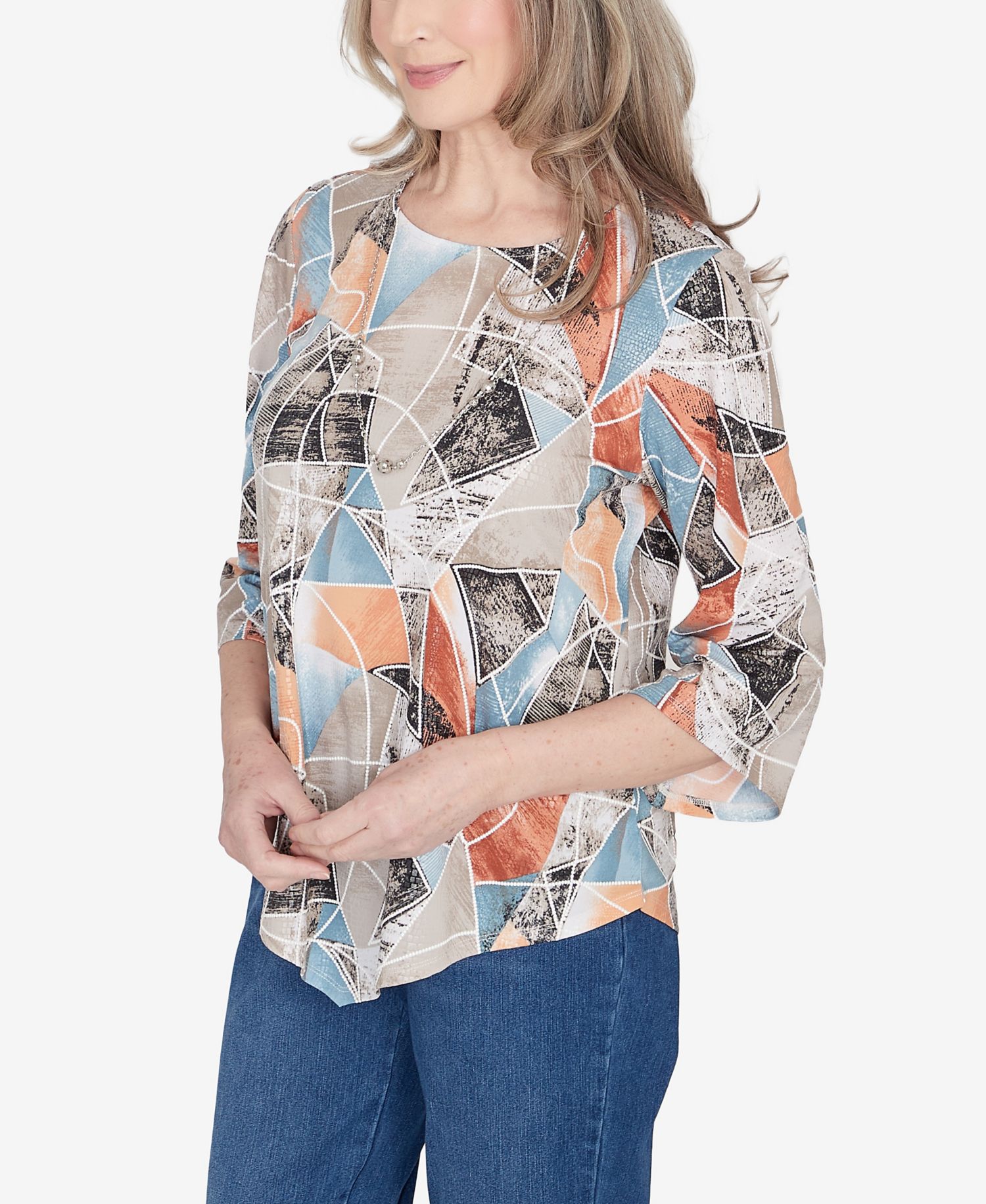 Classic Stained-Glass SharkBite Top