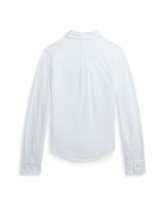 Big Boys Featherweight Cotton Mesh Shirt