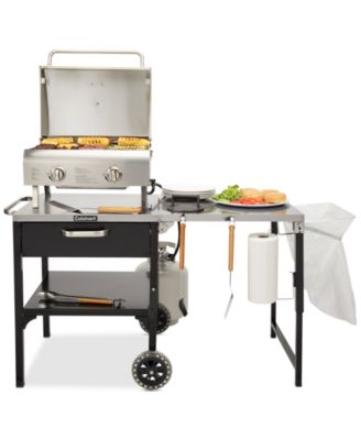 Stainless Steel Prep &#39;n Cook Outdoor Table Grill Stand