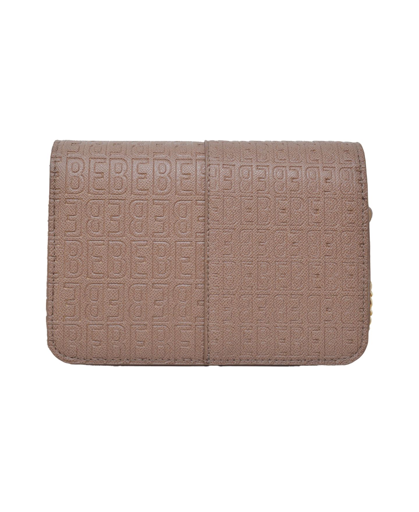 Женская сумка Bebe Ailey Emboss Large Crossbody, цвет: Однотонный серо-коричневый — фото 3