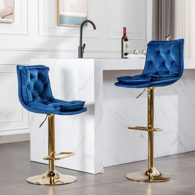 Chrome Swivel Bar Stools Set