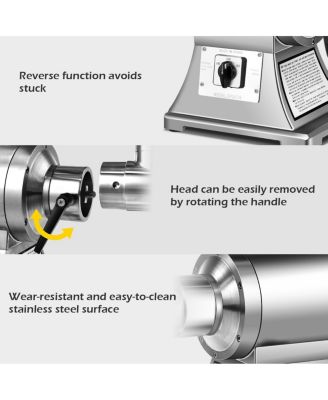 Heavy Duty 1.5HP 1100W 550LB/h Commercial Grade Meat Grinder