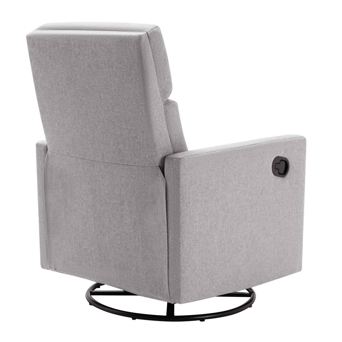 Streamdale Furniture Modern Upholstered Rocker Nursery Chair Plush Seating Glider Swivel Recliner Chair