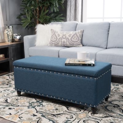 Streamdale Stylish Storage Ottoman with Ample Space and Birch Legs