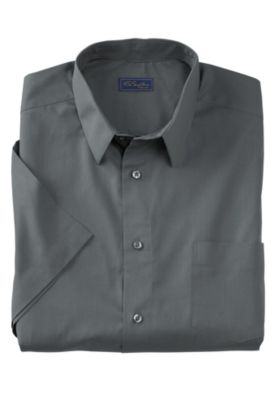 Рубашка-платье KingSize KingSize Big - Tall без морщин с коротким рукавом 7590₽