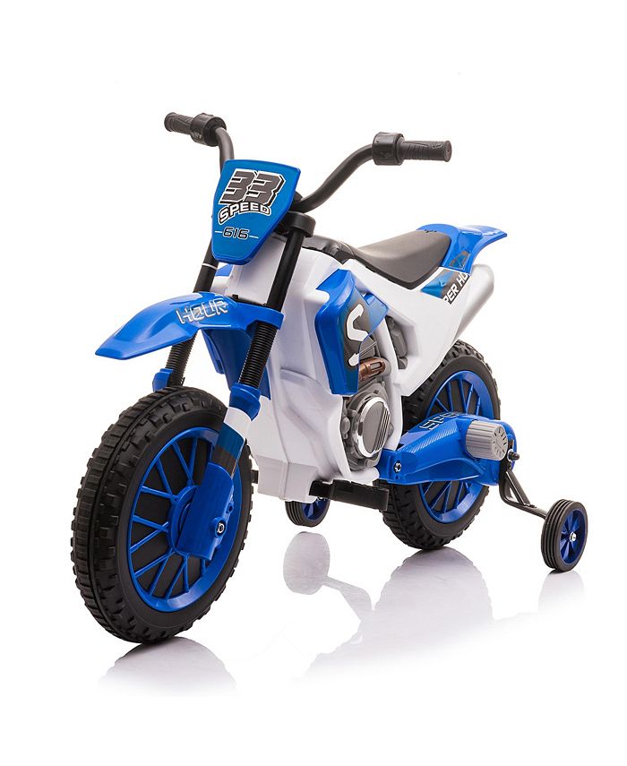 Simplie Fun Kids Ride-On Quad Bike with Training Wheels and Safety Belt ...