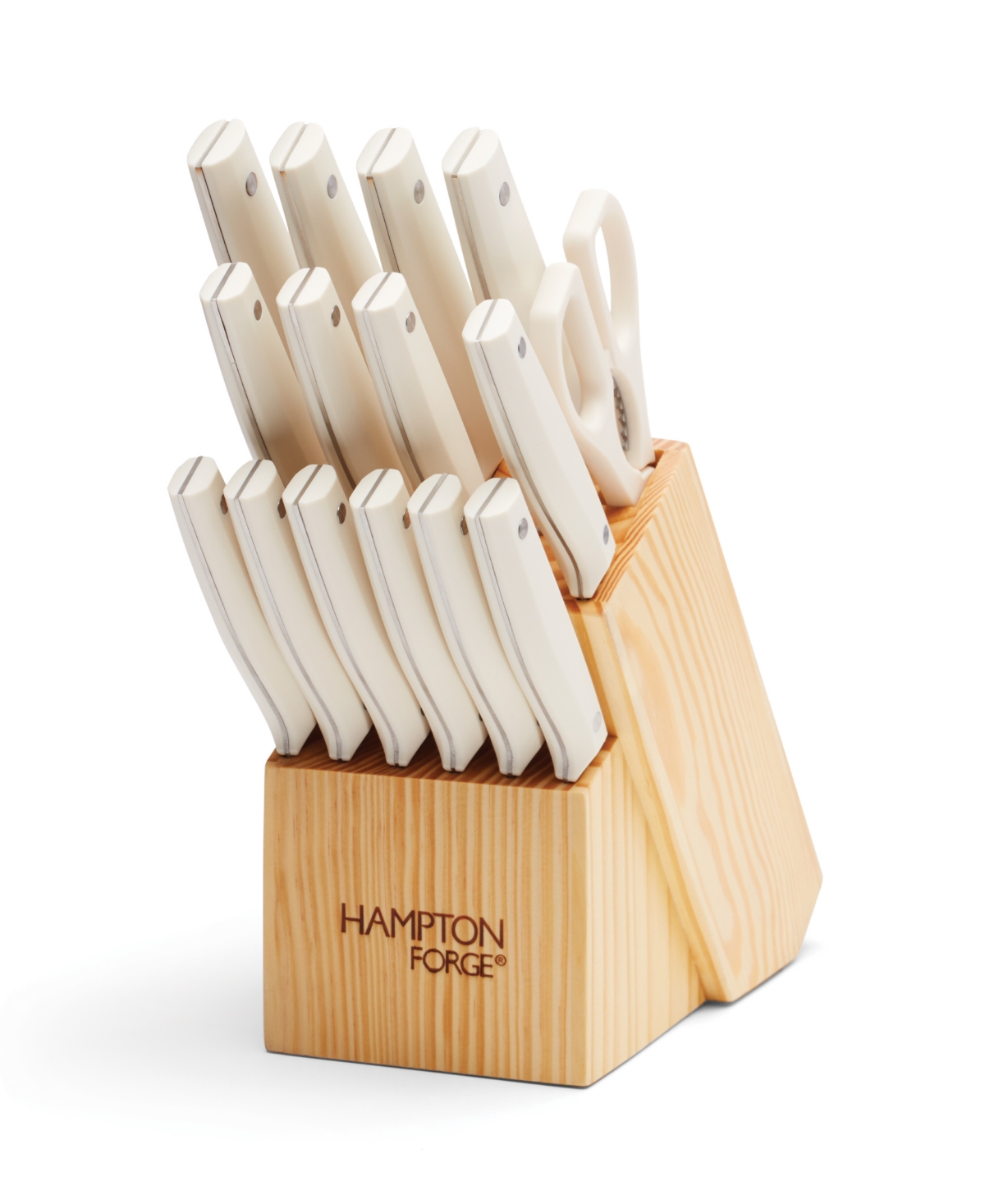 Hampton Forge Jasper 16-piece Cutlery Set In White