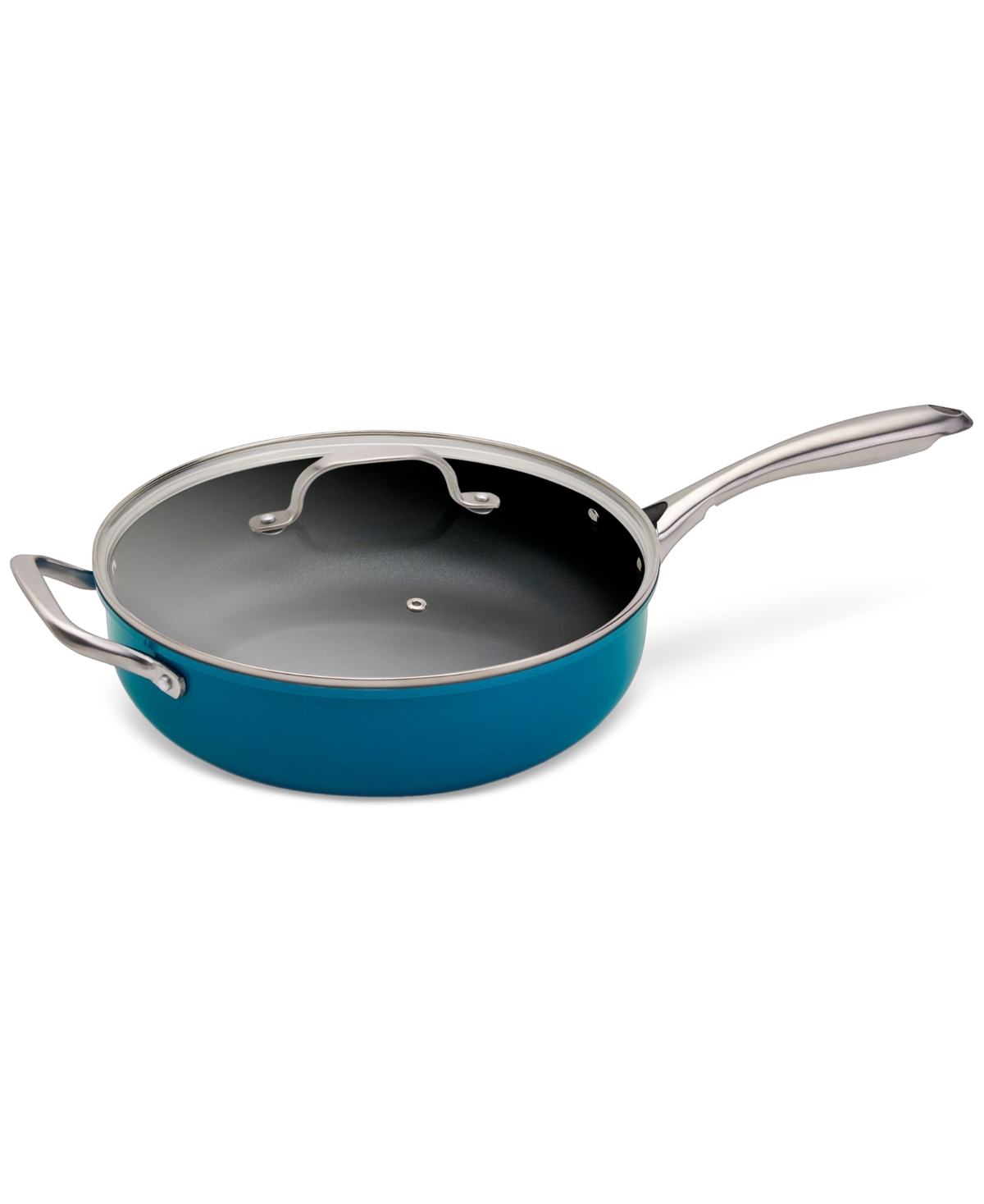 Denmark Tools For Cooks 3-pc. Aluminum Favorite Saute Steamer Pan In Blue