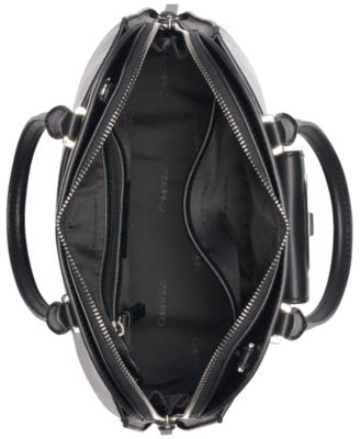 Becky Convertible Turnlock Dome Satchel