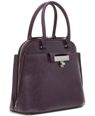 Becky Convertible Turnlock Dome Satchel