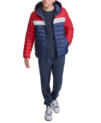 Men's Performance Quilted Hooded Jacket