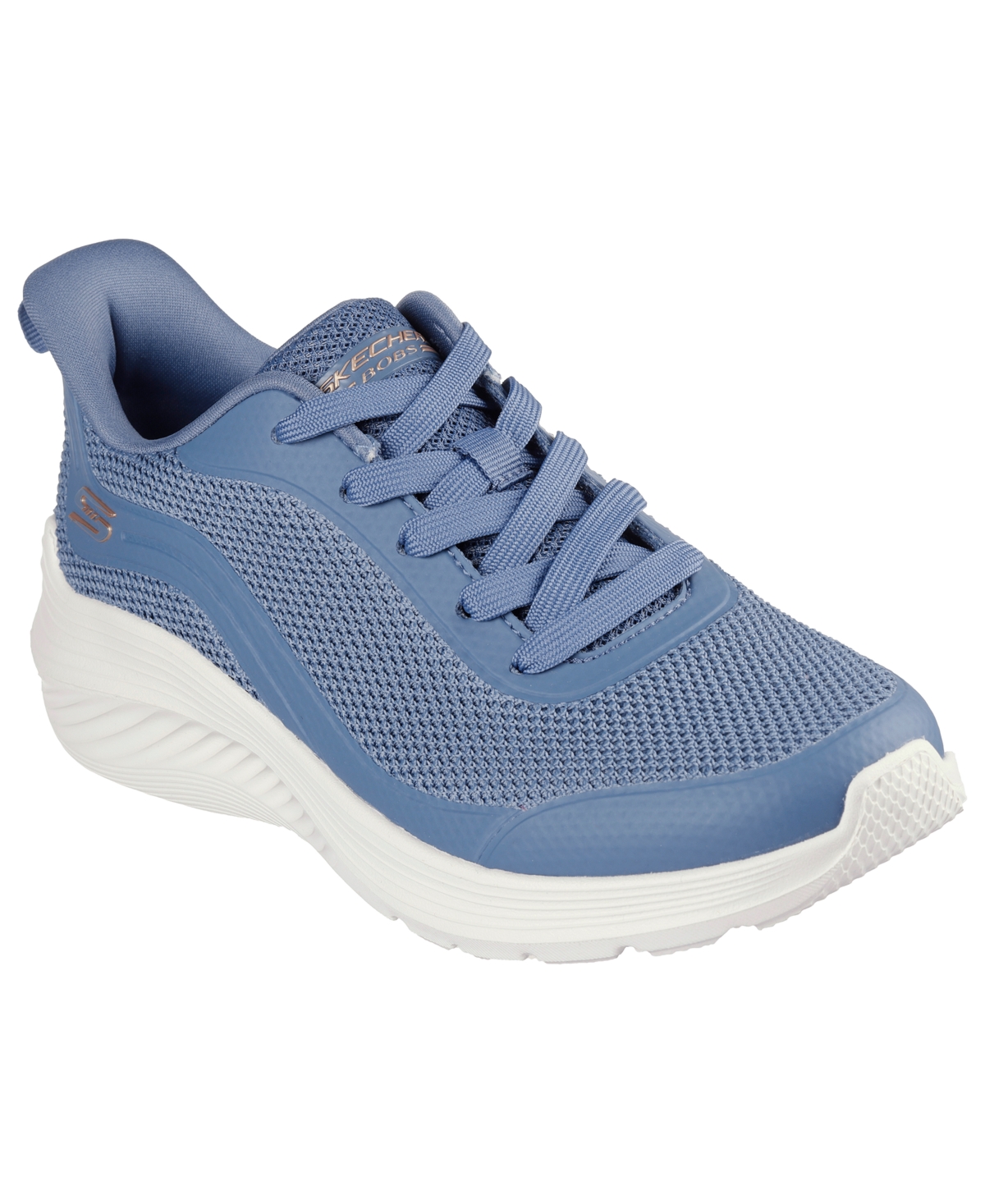 Women's Bobs Sport Squad - Waves Casual Sneakers from Finish Line - Slate