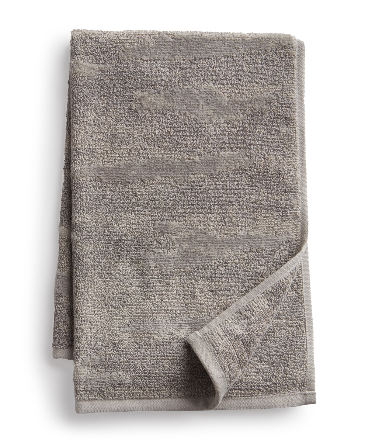 Shop Hotel Collection Impasto Stone 100% Turkish Cotton Hand Towel, 20" X 30", Exclusively At Macy's In Steel Combo
