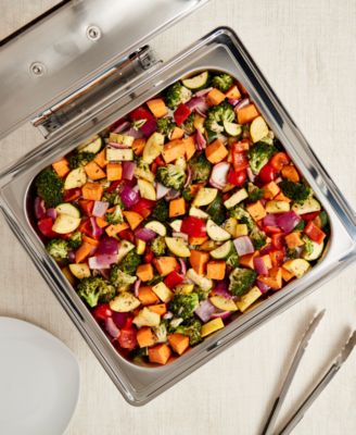 Celebrations by 6.3-Qt Stainless Steel Square Chafing Dish