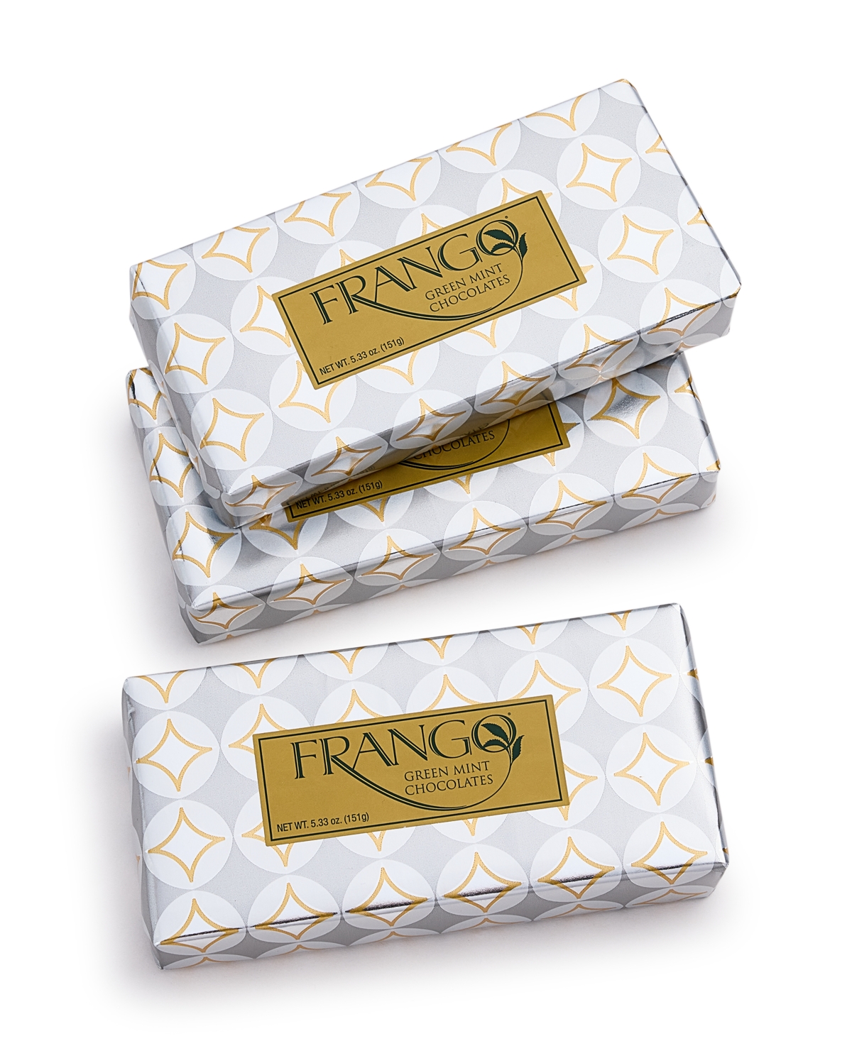Frango Chocolates Pack Holiday 1/3 lb. Wrapped Box of Green Mint Chocolates, Created for Macy's