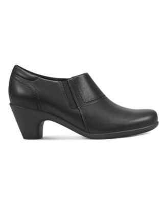 Women's Caine Side Zipper Block Heel Shooties