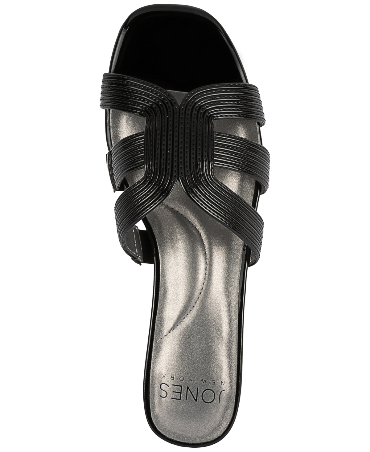 Jones New York Women's Roselly Strappy Slide Flat Sandals