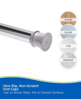 Twist Fit™ No Tools Shower Curtain Rod, 42-72"