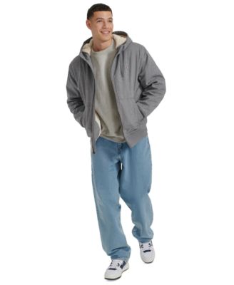 Men's Sport Shell Hooded Zipper Jacket 