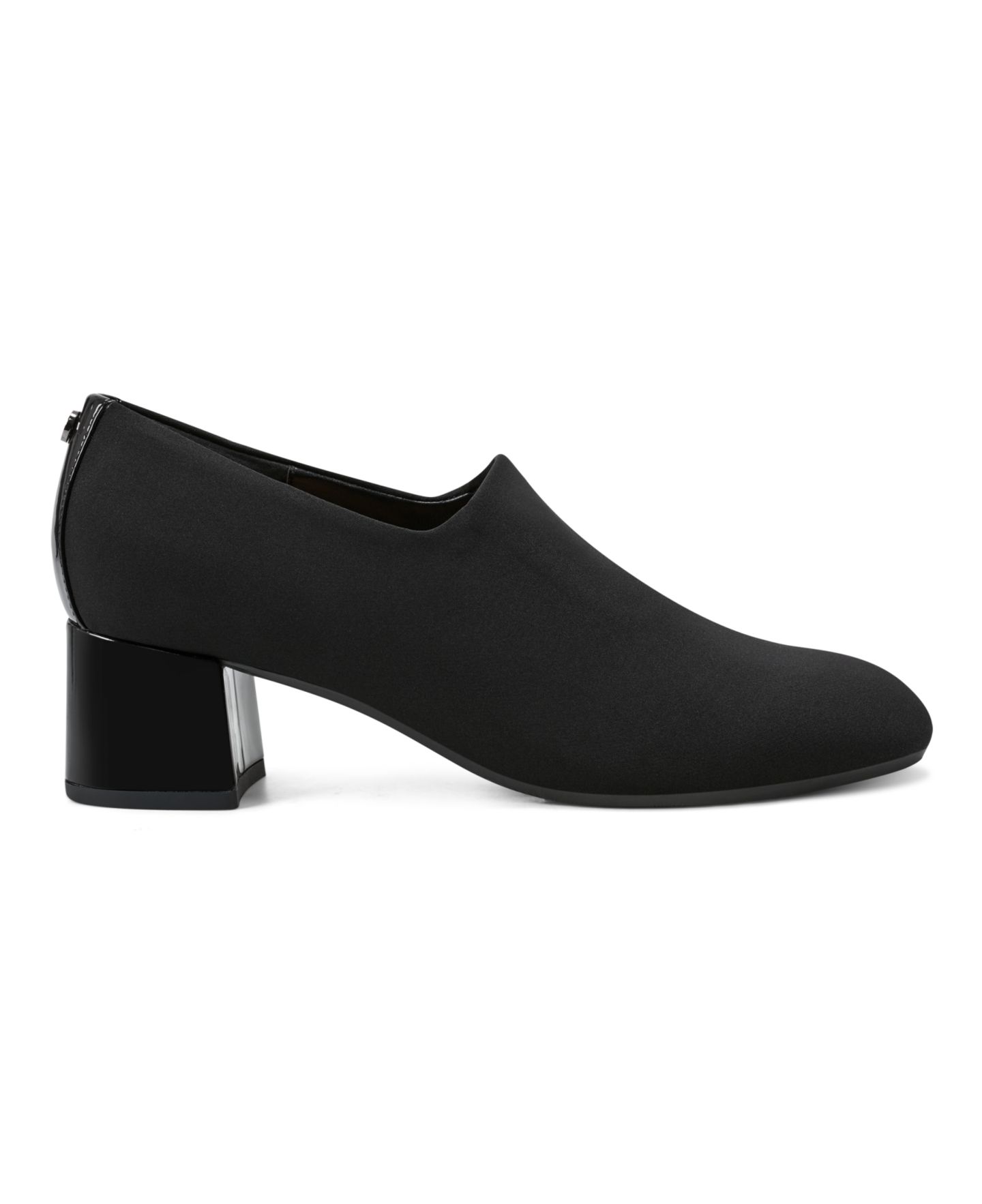 Женские туфли Easy Spirit Denisa eFlex Knit Block Heel Pumps, цвет: Чёрный — фото 2