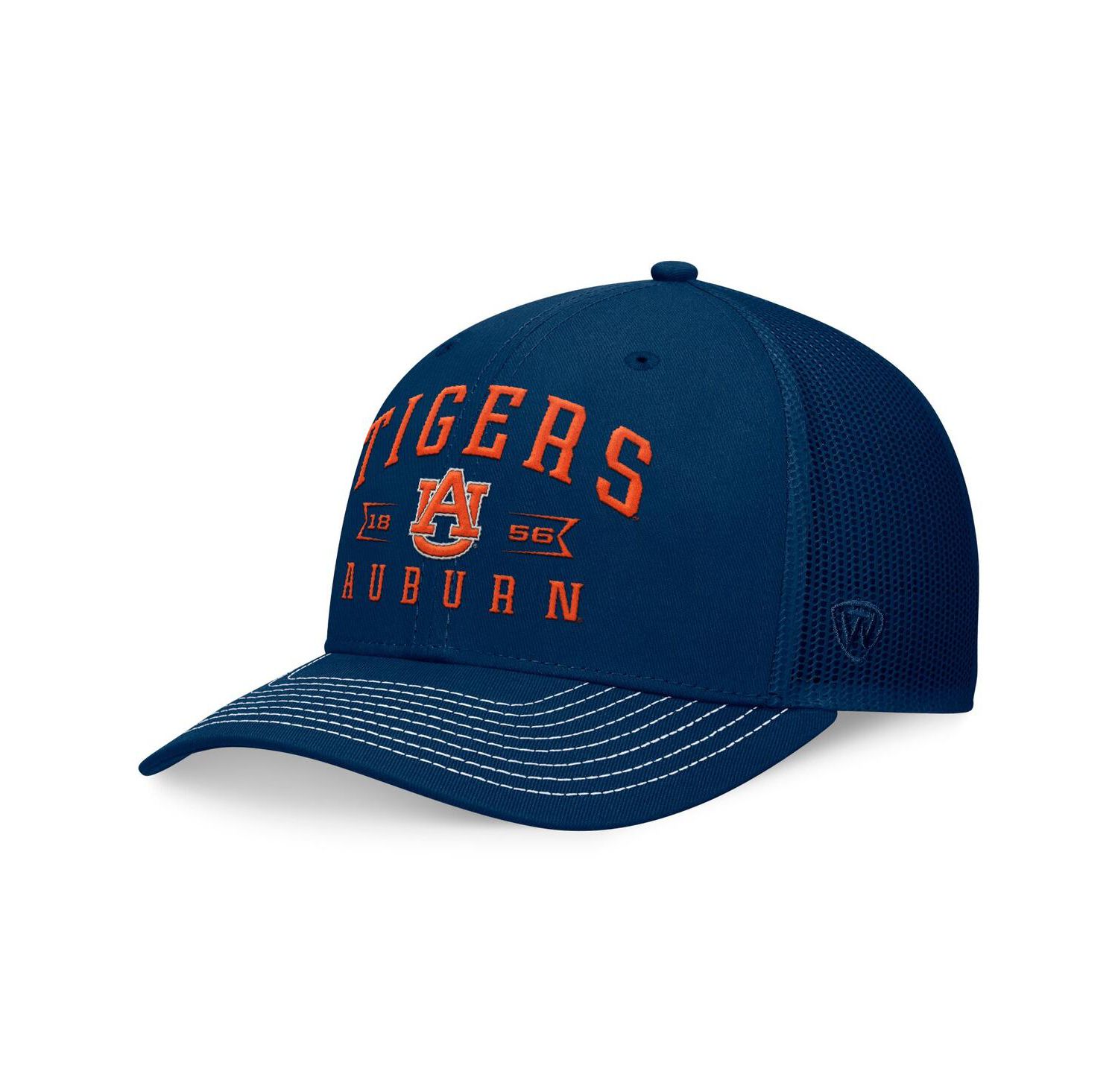 Men's Navy Auburn Tigers Carson Trucker Adjustable Hat
