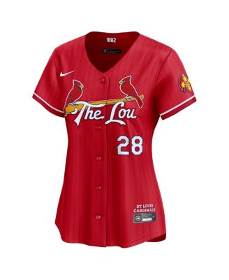 Women's Nolan Arenado Red St. Louis Cardinals 2024 City Connect Limited Player Jersey