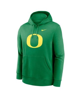 Men's Oregon Ducks Primetime Evergreen Club Fleece Pullover Hoodie