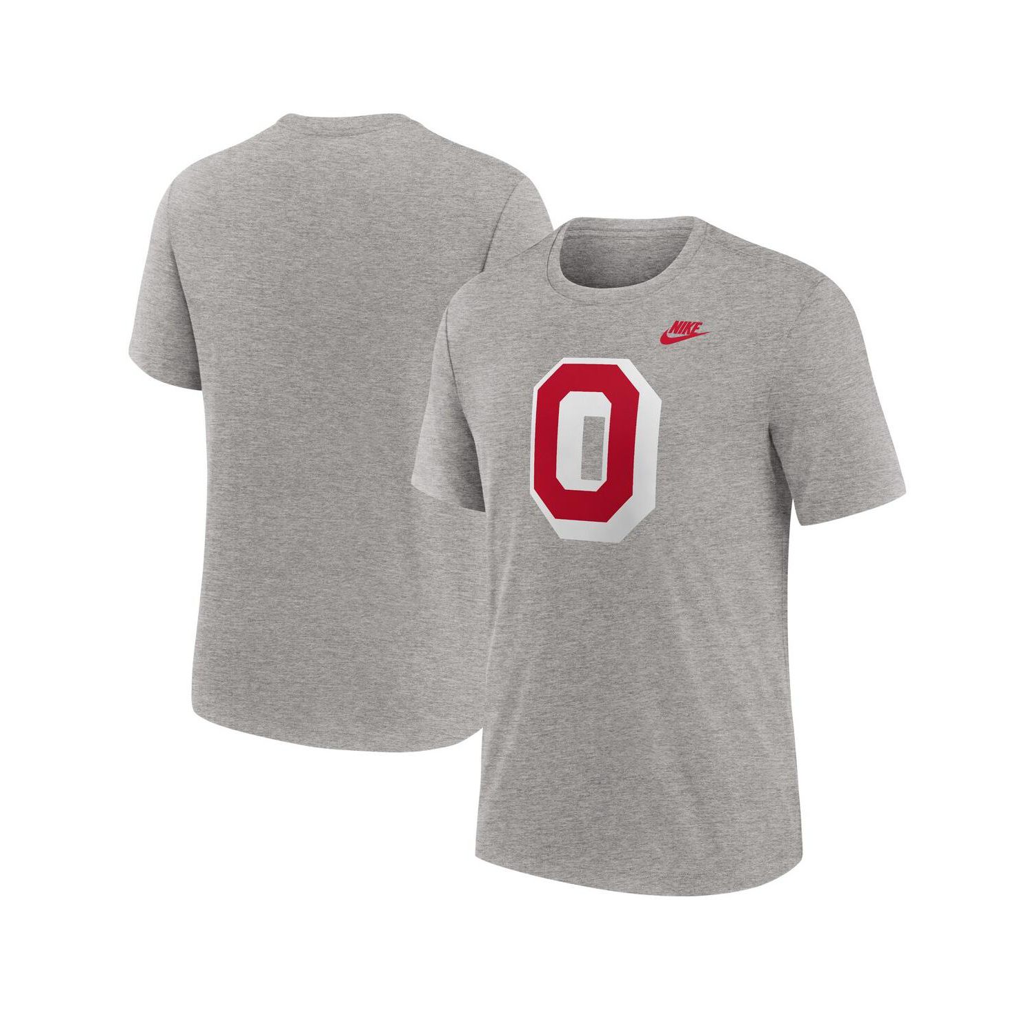 Men's Ohio State Buckeyes Blitz Evergreen Legacy Primary Tri-Blend T-Shirt