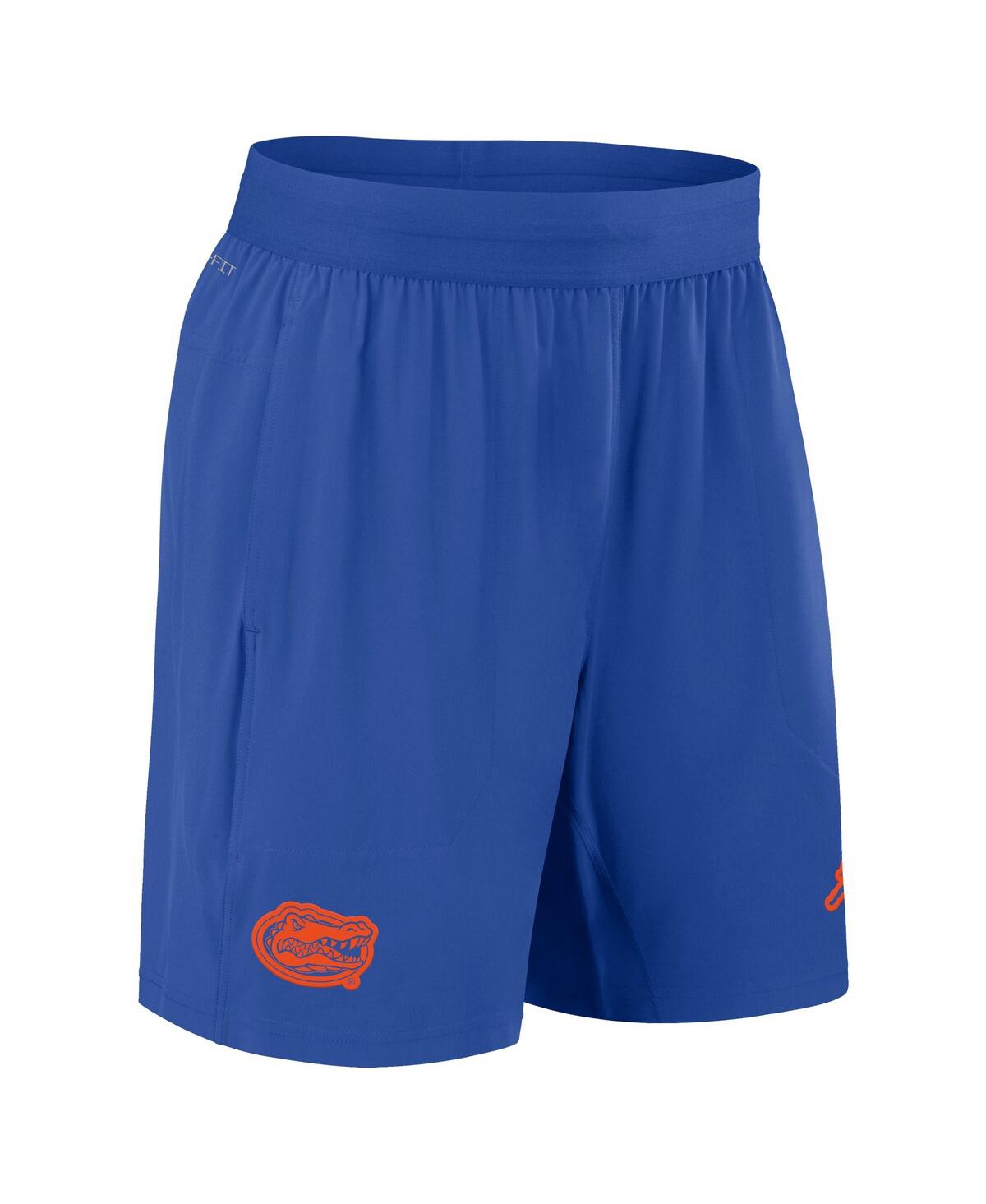 JORDAN MEN'S ROYAL FLORIDA GATORS 2024 SIDELINE PERFORMANCE SHORTS 