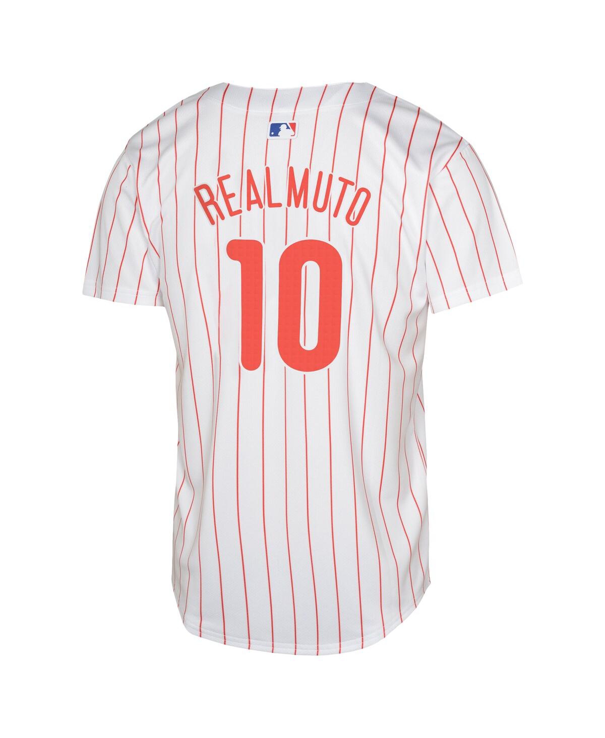 Nike Big Boy's and Girl's J.t. RealmutoPhiladelphia Phillies Home Limited Jersey - White