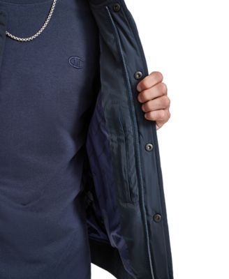 Men's Retro Quilted Logo Bomber Jacket