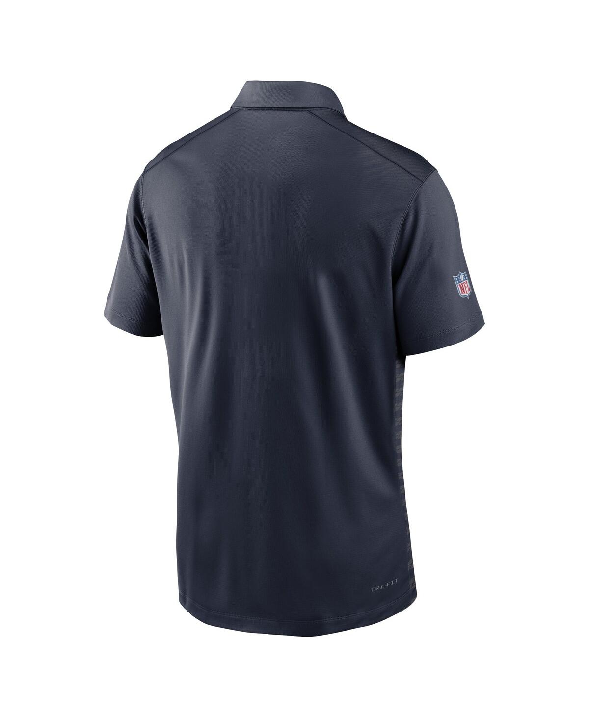 Nike Men'sChicago Bears 2024 Sideline Victory Performance Polo Shirt - Navy