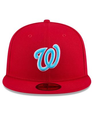 Men's Red Washington Nationals 2024 Father's Day 59FIFTY Fitted Hat