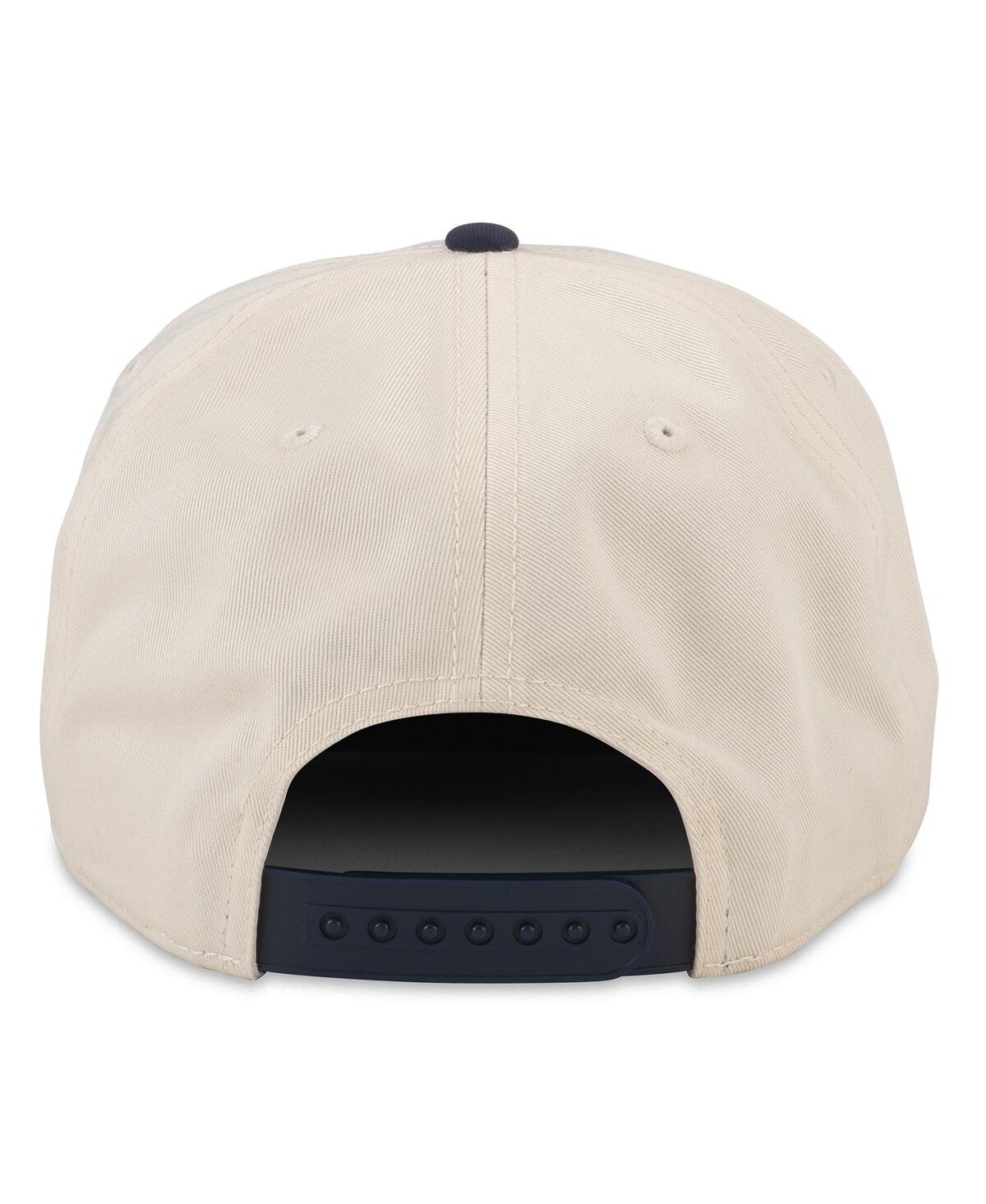 AMERICAN NEEDLE MEN'S NATURAL BRONCO CLUB CAPTAIN ADJUSTABLE HAT 