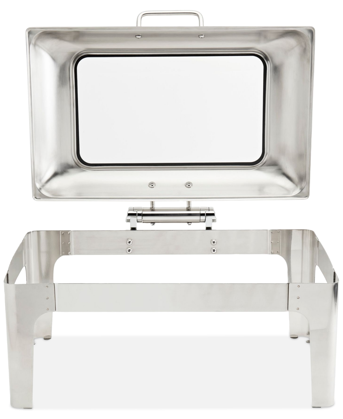 Denmark Celebrations By  9.5-qt Stainless Steel Rectangular Chafing Dish In Silver