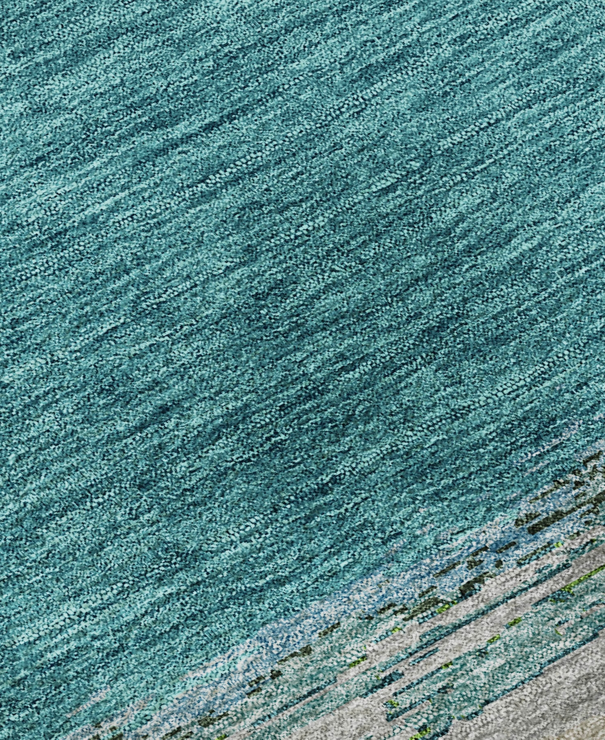 Dalyn Trevi Washable Tv8 8'x10' Area Rug In Teal